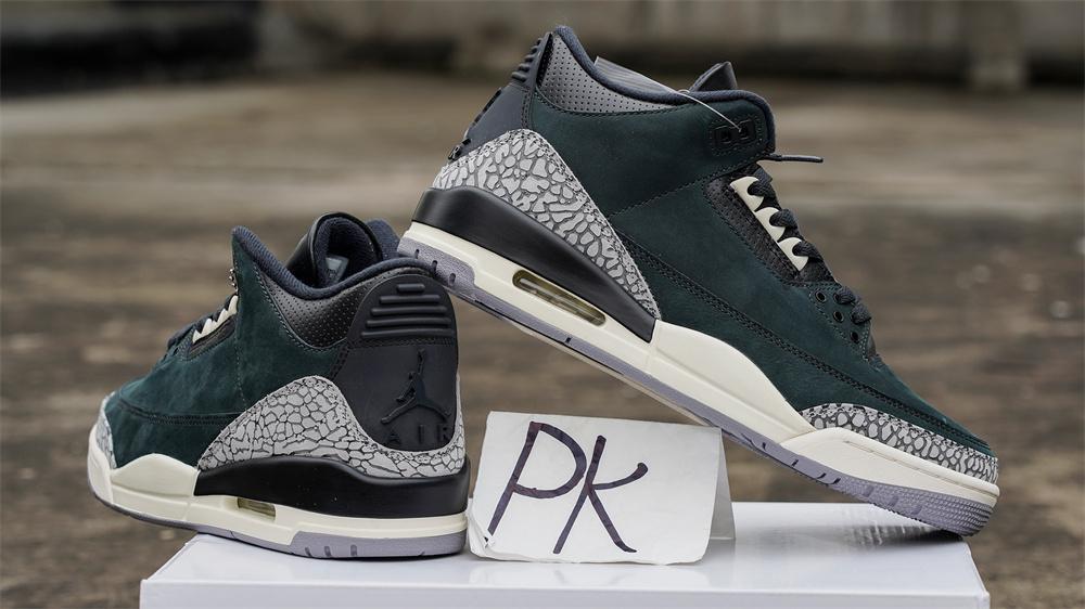 PK GOD Air Jordan 3 WMNS Off Noir RETAIL MATERIALS READY TO SHIP